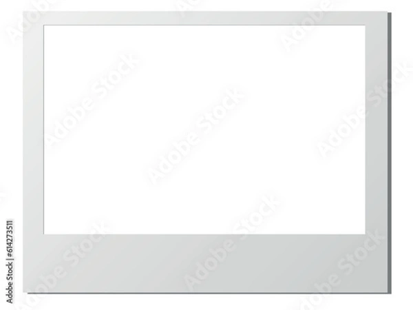 Fototapeta a polaroid card blank  vector file