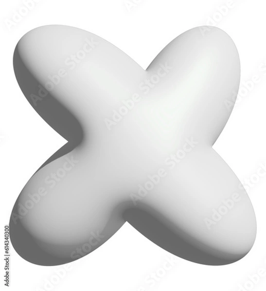 Fototapeta 3D Shape Element