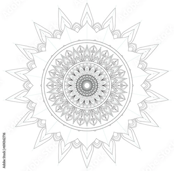 Obraz Mandala art for beginners