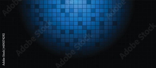 Obraz sfondo, griglia, quadrati, pixel, informatica, digitale