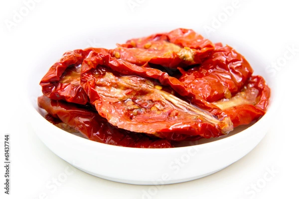 Obraz Pomodori secchi profilo