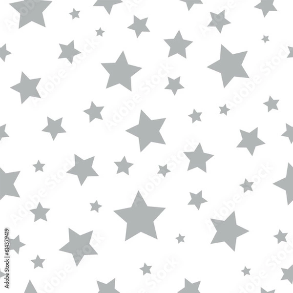 Fototapeta Seamless stars pattern. Abstract stars background.