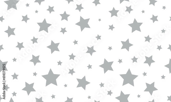 Fototapeta Seamless stars pattern. Abstract stars background.