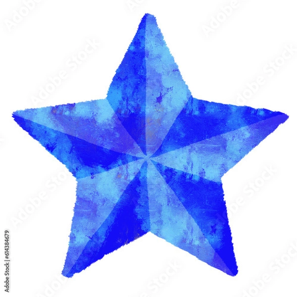 Obraz 星　流れ星　水彩　手描き