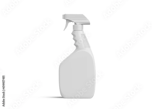 Obraz Detergent Cleaner Spray Bottle Blank 3D Rendering