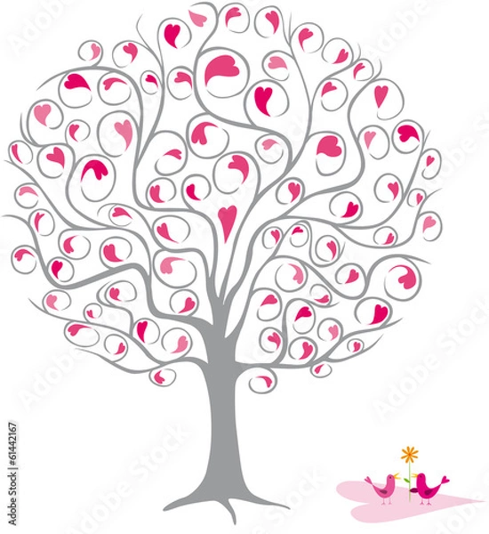 Obraz arbre d'amour