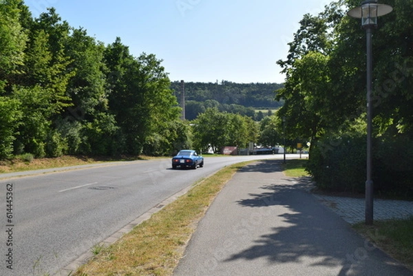 Obraz driving on the highway
