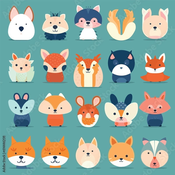 Obraz seamless pattern with cats