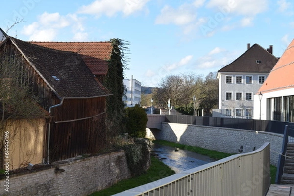 Obraz old house in the village of the country