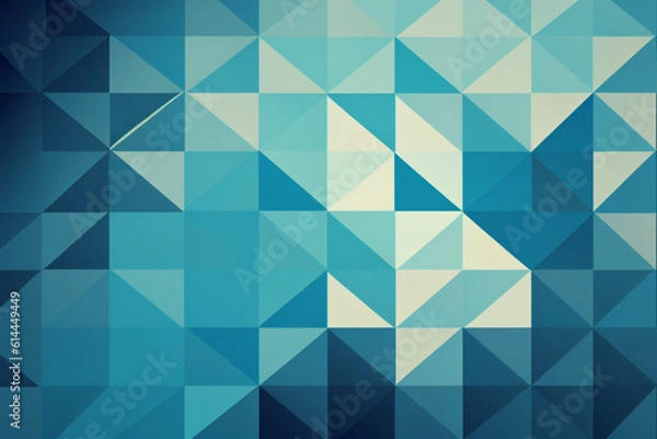 Fototapeta abstract geometric background, white and blue background 