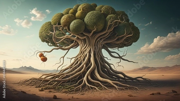 Fototapeta Albero surreale