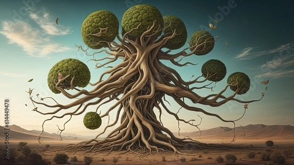 Fototapeta Albero surreale