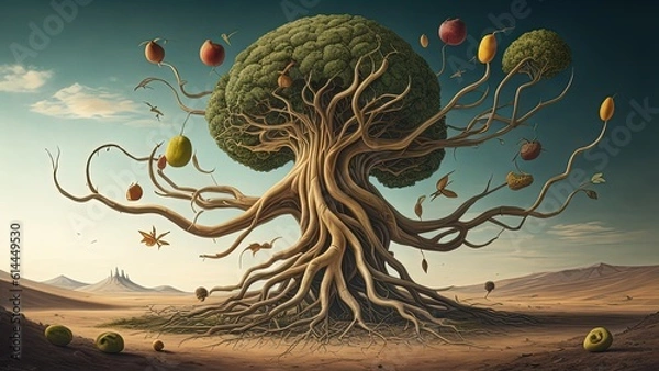 Fototapeta Albero surreale