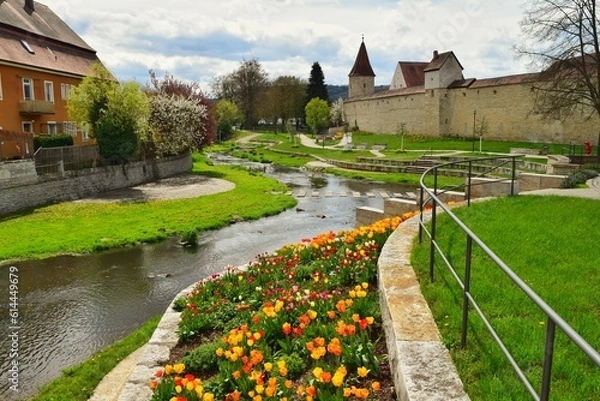 Fototapeta castle on the river