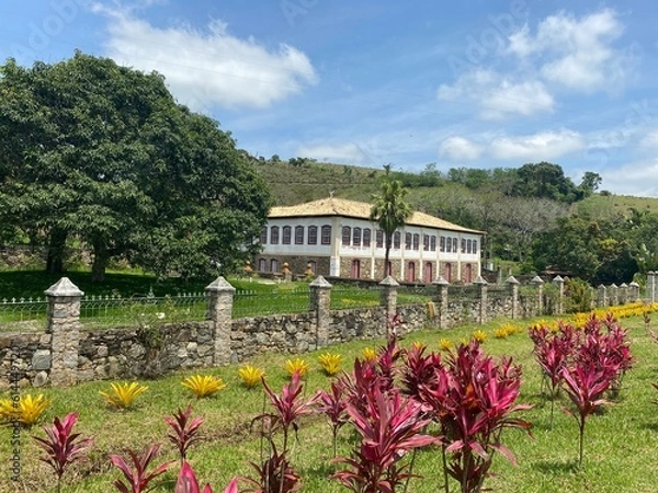 Fototapeta palace in the park