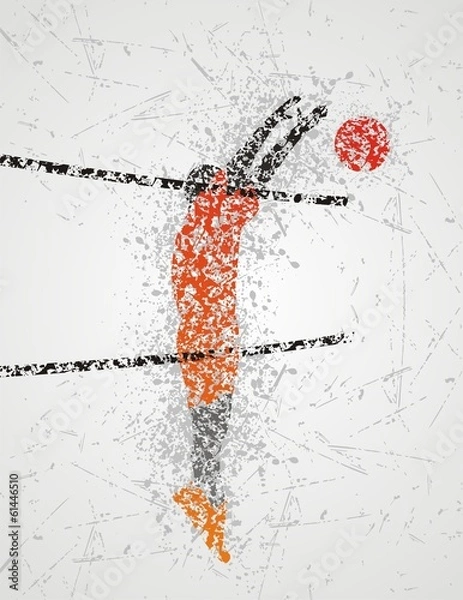 Obraz volleyball player