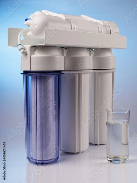 Fototapeta Reverse Osmosis Water Filter System