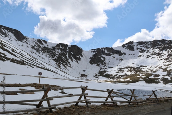Obraz Summit Lake Mount Evans Colorado 