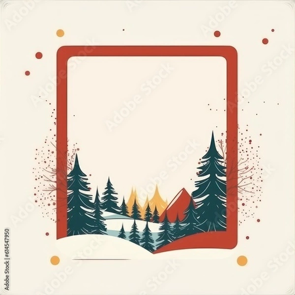 Obraz Festive Greetings Galore - Generative AI