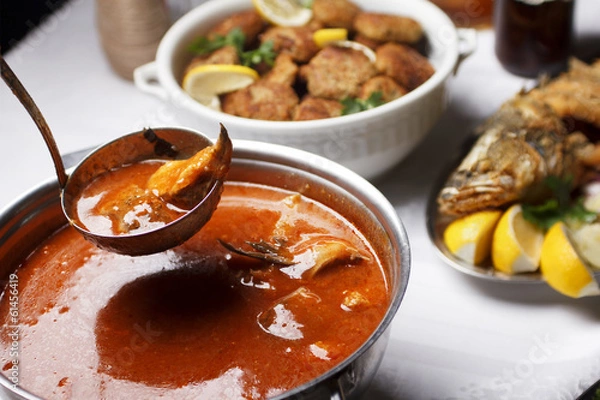 Fototapeta Fish stew