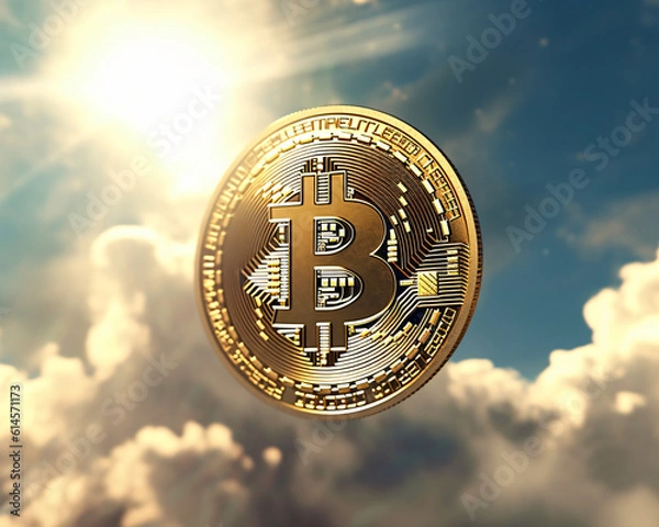 Obraz Future of Bitcoin is Bright - Positive outlook for Bitcoin