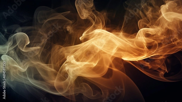 Fototapeta Generative AI, Serpentine Symphony