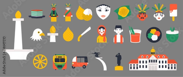 Obraz Simple Jakarta Element 1