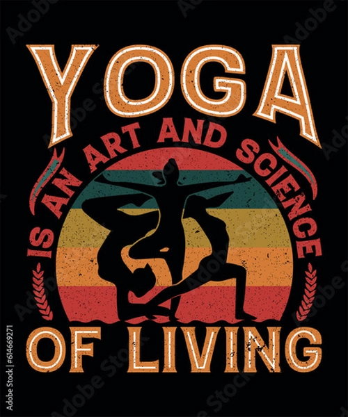 Obraz Yoga is an art and science of living