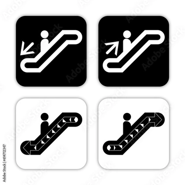 Obraz up and down sign