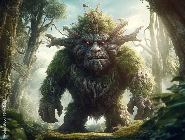 Fototapeta Tree creature monster