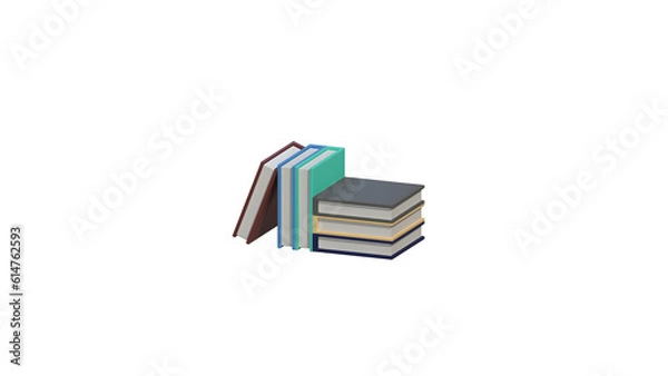 Fototapeta stack of books