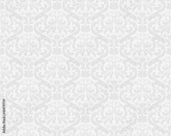 Fototapeta damask seamless pattern