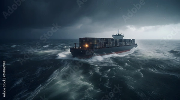 Obraz Beautiful Wide Boat 