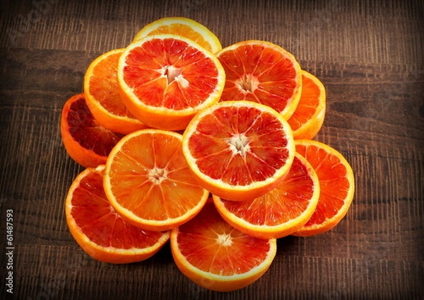 Obraz arance rosse di sicilia