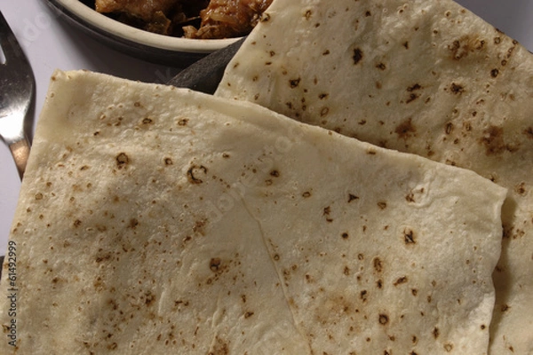 Obraz Roomali Roti is a paper - thin flat bread