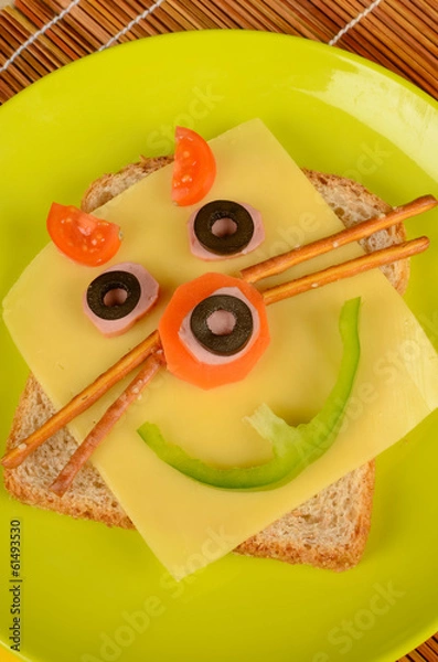 Fototapeta Cat snack