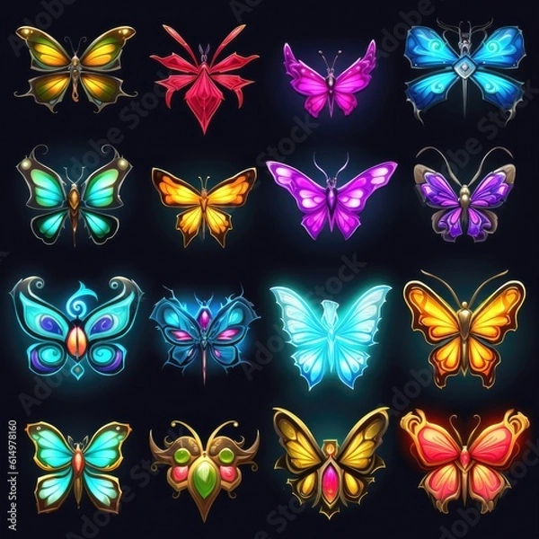 Obraz wing butterfly spring ai generated