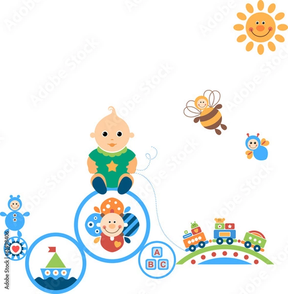 Obraz little_boy_design