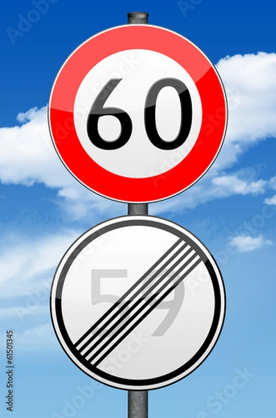 Obraz Geburtstag, 60