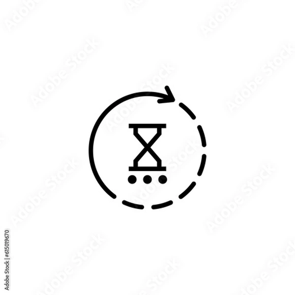 Obraz pending icon vector design templates