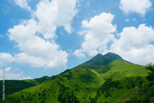 Obraz 大分県由布市由布岳