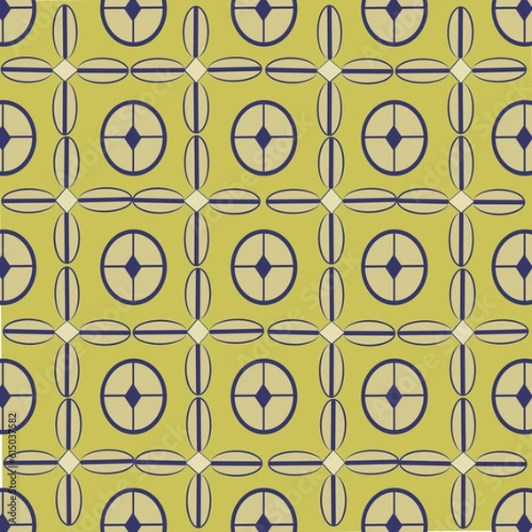 Obraz Gold Floor Joint Farm Wallpaper Pattern