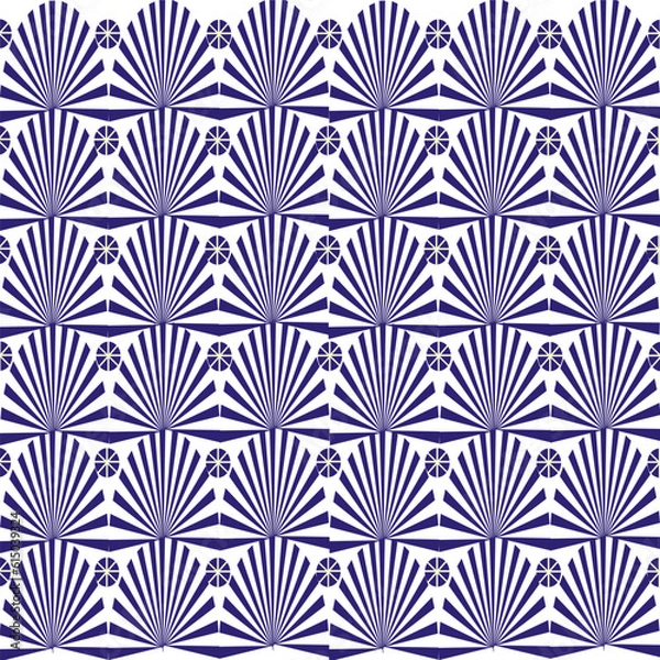 Fototapeta White floor seam wallpaper pattern