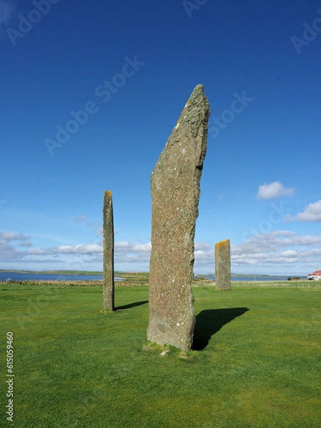 Obraz Standing stones of Stenness. Neolithic monument. Orkney Islands. Scotland