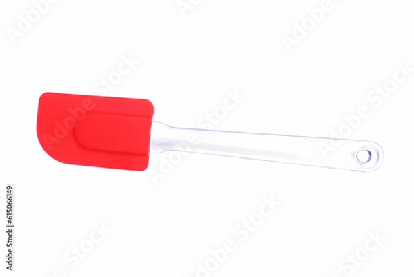 Fototapeta Kitchen silicone transparent spatula