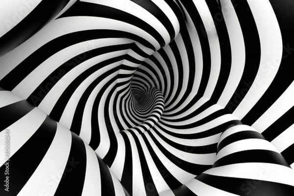 Fototapeta Weird black and white background Generative AI