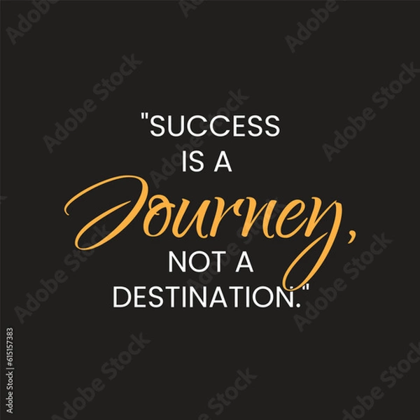 Fototapeta Motivation Quote with a Smooth Solid Background