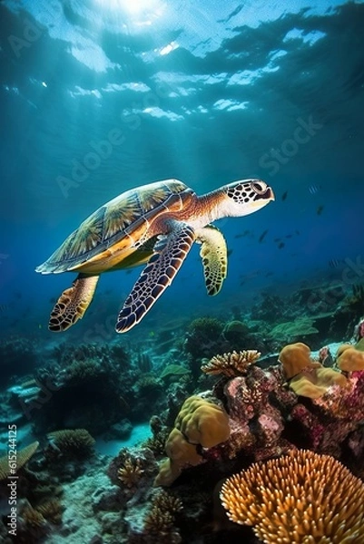 Fototapeta Sea Turtle