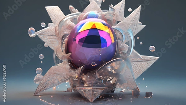 Obraz 3d abstract 03