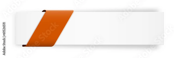 Obraz the banner with tag